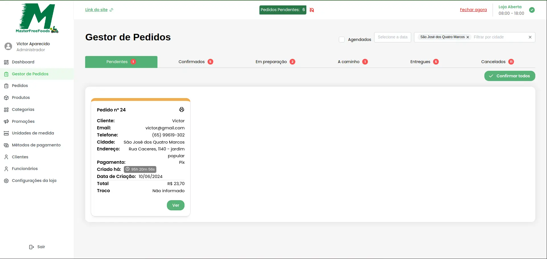 App de Entrega